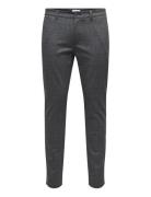 ONLY & SONS Onsmark Slim Check 020933 Pant Noos Grå