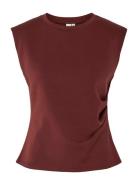 YAS Yaspina Sl Top Noos Burgundy