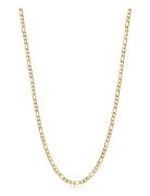 Nialaya Men's Gold Figaro Chain In 3Mm Guld