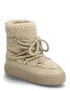 Tommy Hilfiger Faux Shearling Snowboot Kräm