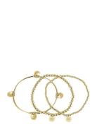 Bud To Rose Capri 3-Pack Bracelet Gold Guld