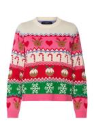 Vero Moda Vmnewchristmasstuff Ls O-N Pull.box Xmas Multi/patterned