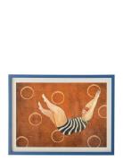 Bloomingville Svela Illustration W/ Frame Brun