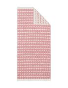 Marimekko Home Räsymatto Bath Towel 70X150 Cm Rosa