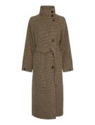 MSCH Copenhagen Mschpamela Coat Chk Brun