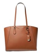 Michael Kors Lg Mf Tz Tote Brun