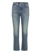 Levi's® Wedgie Straight Outer Point Blå