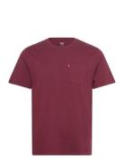Levi's® Ss Classic Pocket Tee Tawny Po Burgundy