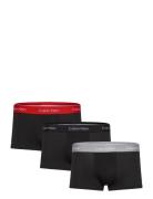 Calvin Klein Low Rise Trunk 3Pk Svart