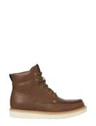 Jack & J S Jfwarchway Pu Moc Boot Brun