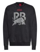 HUGO Crewneck Wash_01-Rb2 Svart