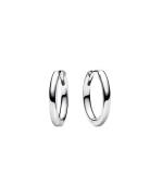Pandora Sterling Silver Hoop Earrings Silver