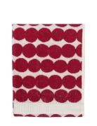 Marimekko Home Räsymatto Hand Towel 50X70 Cm Röd
