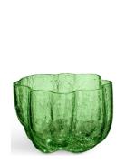 Kosta Boda Crackle Ljuslykta Mörkgrön 58Mm Grön