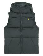 Lyle & Scott Ripstop Quilted Gilet Marinblå