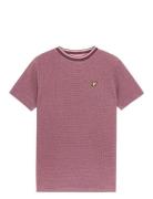 Lyle & Scott Two T Waffle T-Shirt Rosa