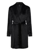 Hunkemöller Robe Short Velours Quilt Svart