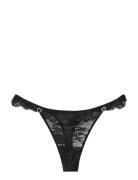 Lindex Brief Thong Low Recycle Iris L Svart