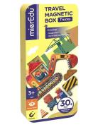 MierEdu Magnetic Travel Box - Construction Site Multi/patterned