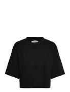 Minus Msgamma Cropped Gots T-Shirt Svart