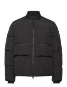 Lyle & Scott Puffer Bomber Jacket Svart