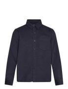 Mango Regular-Fit Corduroy Shirt Marinblå