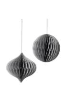 Broste Copenhagen Christmas Mix Ornaments Grå