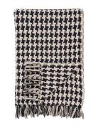 House Nordic Hilla - Plaid, Black/Beige, 130X180 Cm Svart