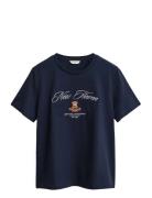 GANT Reg Cotton Crest Ss T-Shirt