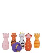 Ludi Bowling Set - Animals Multi/patterned