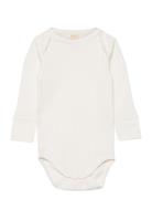 Copenhagen Colors Rib Jersey Long Sleeve Body Vit