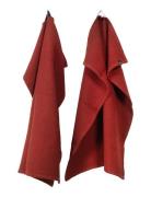 Himla Hetty Kitchen Towel 2-Pack Röd