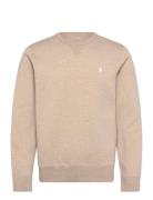 Polo Ralph Lauren Double-Knit Sweatshirt Beige