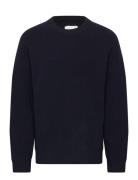 WOOD WOOD Wwkevin Crew Neck 25298 Marinblå