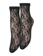 Becksöndergaard Lacia Lace Sock 2 Pack Svart