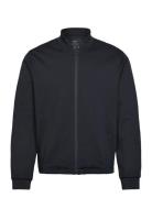 Mango Comfort Stretch Zip-Up Hoodie Marinblå
