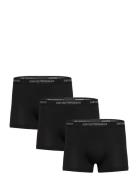 Emporio Armani 3 Pack Bottom Svart
