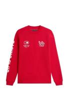 Tommy Hilfiger Modern Athleisure Ls Tee Röd