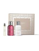 Molton Brown Gift Set Pink Pepper Travel Set Edp + Shower Gel + Body L...