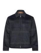 Abercrombie & Fitch Wool-Blend Zip Jacket Multi/patterned