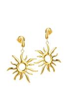 Sistie Sirena - Earrings Gold-Plated Guld