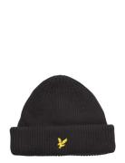Lyle & Scott Brim Beanie Svart