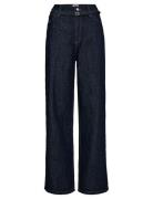 IVY Copenhagen Ivy-Brooke Belted Jeans Wash Manhat Marinblå