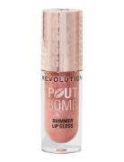 Revolution Beauty London Revolution Pout Bomb Shimmer Gloss Glimmer Nu...