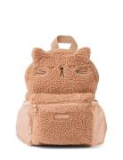 Liewood Andreas Pile Cat Backpack Beige