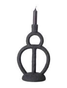 Bloomingville Lysestage, Sort, Polyresin Svart