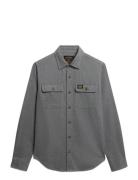 Superdry Flannel Workwear Shirt Grå
