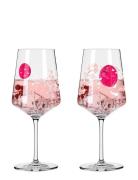 Ritzenhoff Sommers Tt Wineglass 2-Pack Rosa