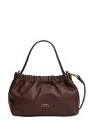 Tommy Hilfiger Soft Leather Mini Crossover Brun