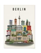 Martin Schwartz Berlin Tea Towel Multi/patterned